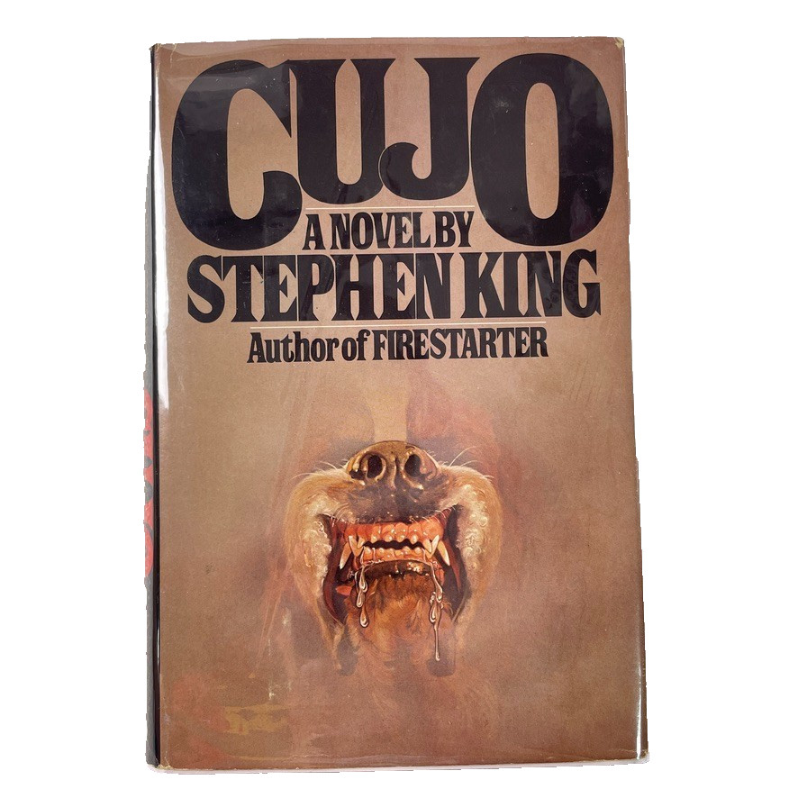Cujo by Stephen King - Viking 1981 - HC/DJ Book Club Edition BCE