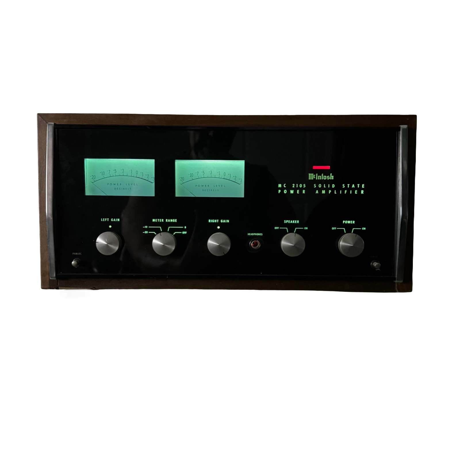 McIntosh MC2105 Power Amplifier and Cabinet in Good Working Order