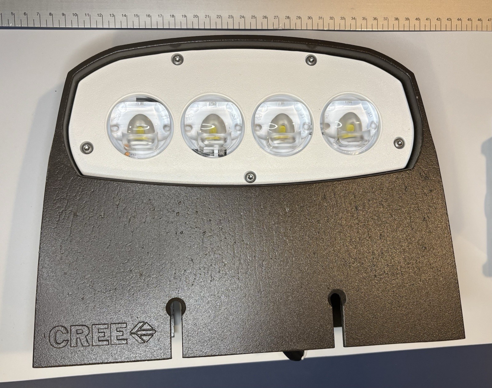 Cree Commercial Wall LED Lighting CKCR-XSPW-B-WM-3ME-4L-57-UL-BZ  - Bronze