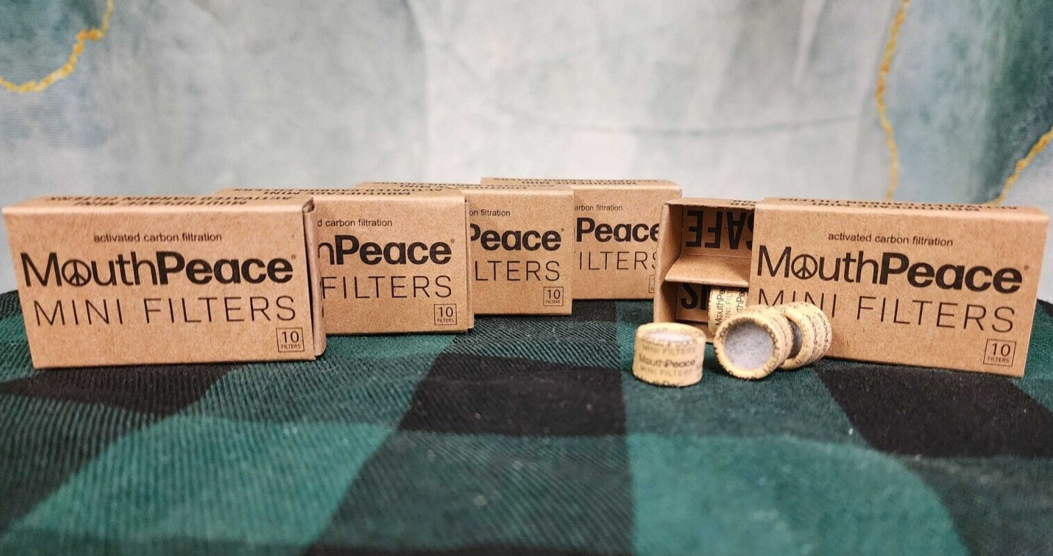 MouthPeace MINI Carbon Filter Replacements - 5 Packs of 10pc Mini Filter Boxes MouthPeace MINI Carbon Filter Replacements - 5 Packs of 10pc Mini Filter Boxes