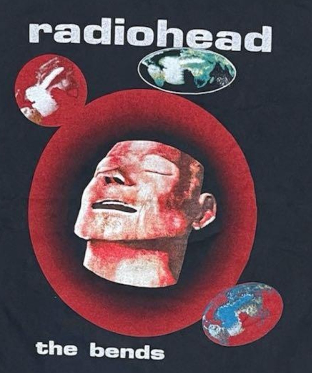 RADIOHEAD THE BENDS On SHAKA HEAVYWEIGHT GARMET SHIRT RADIOHEAD THE BENDS On SHAKA HEAVYWEIGHT GARMET SHIRT