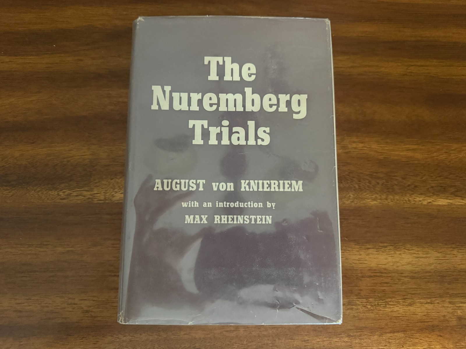 The Nuremberg Trials by August von Knieriem (1959, Vintage Hardcover) The Nuremberg Trials by August von Knieriem (1959, Vintage Hardcover)