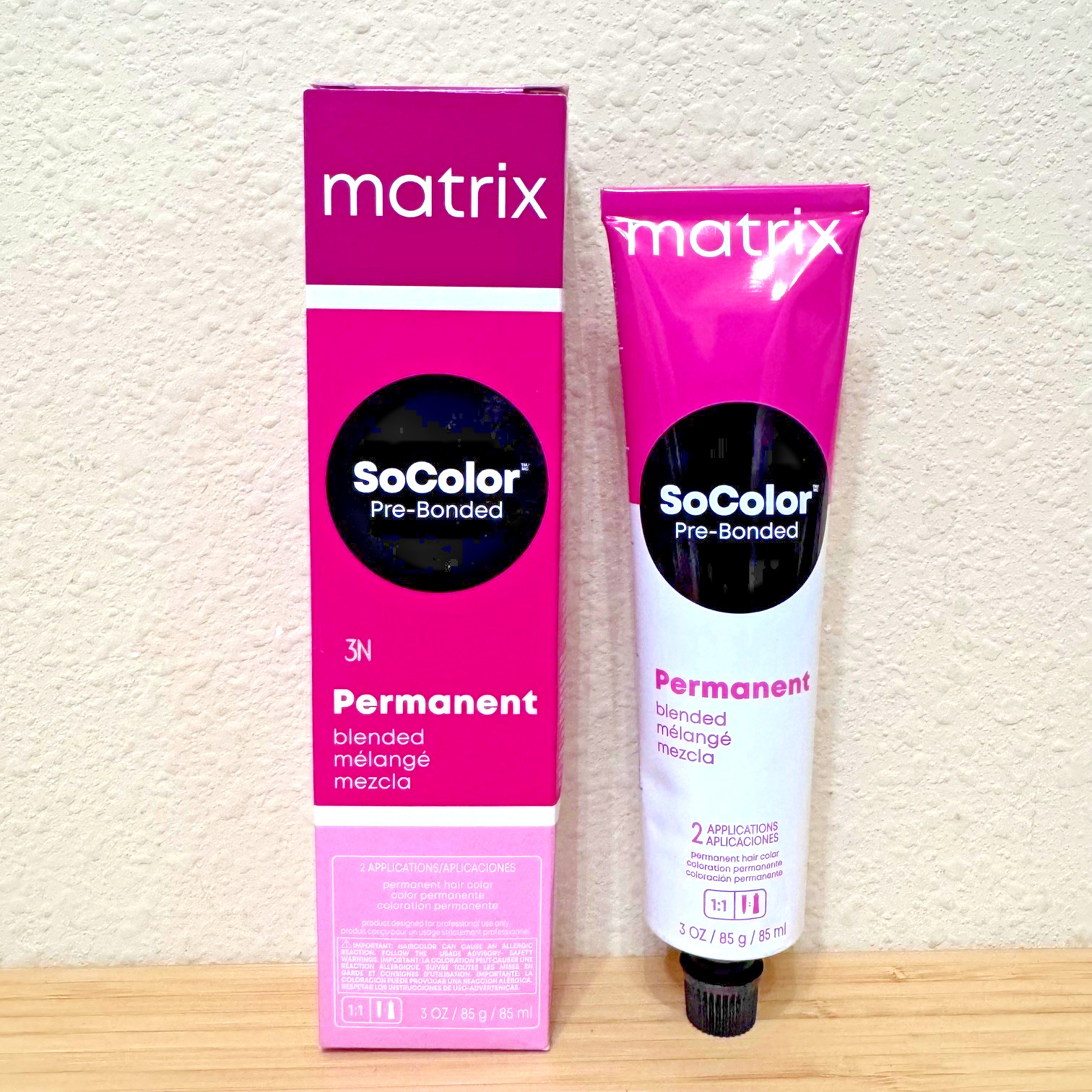 Matrix SoColor Pre-Bonded Permanent Hair Color 3 oz - NIB Matrix SoColor Pre-Bonded Permanent Hair Color 3 oz - NIB