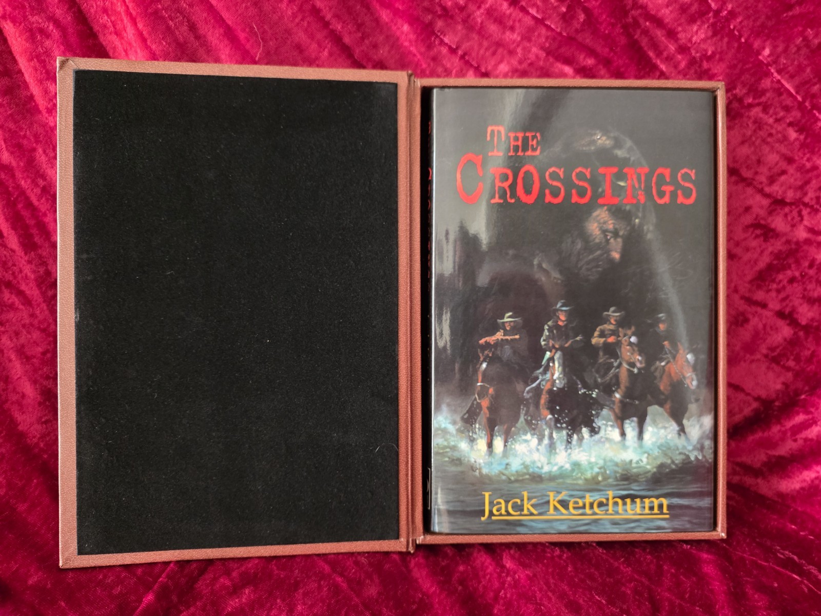 The Crossings - Hardcover /Jack Ketchum Jack - NEW - Signed of 52 Lettered \