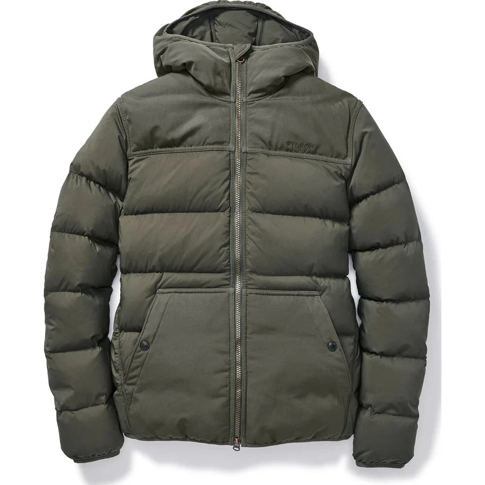 Filson Women\'s Featherweight Down Jacket Otter Green 850 Fill Power XS NWT
