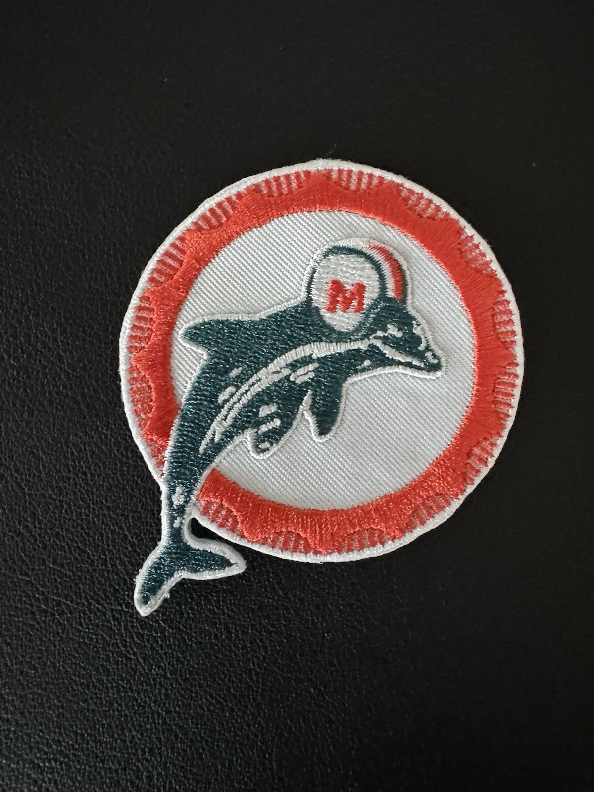 VINTAGE CLASSIC RETRO THROWBACK MIAMI DOLPHINS 1966 LOGO PATCH NEW OLD STOCK VINTAGE CLASSIC RETRO THROWBACK MIAMI DOLPHINS 1966 LOGO PATCH NEW OLD STOCK