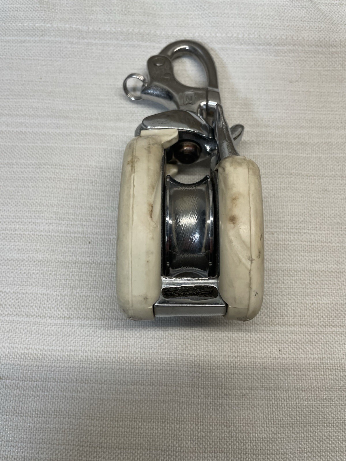 Vintage Nicro Fico Large Single Block Snap Shackle 2-1/4\