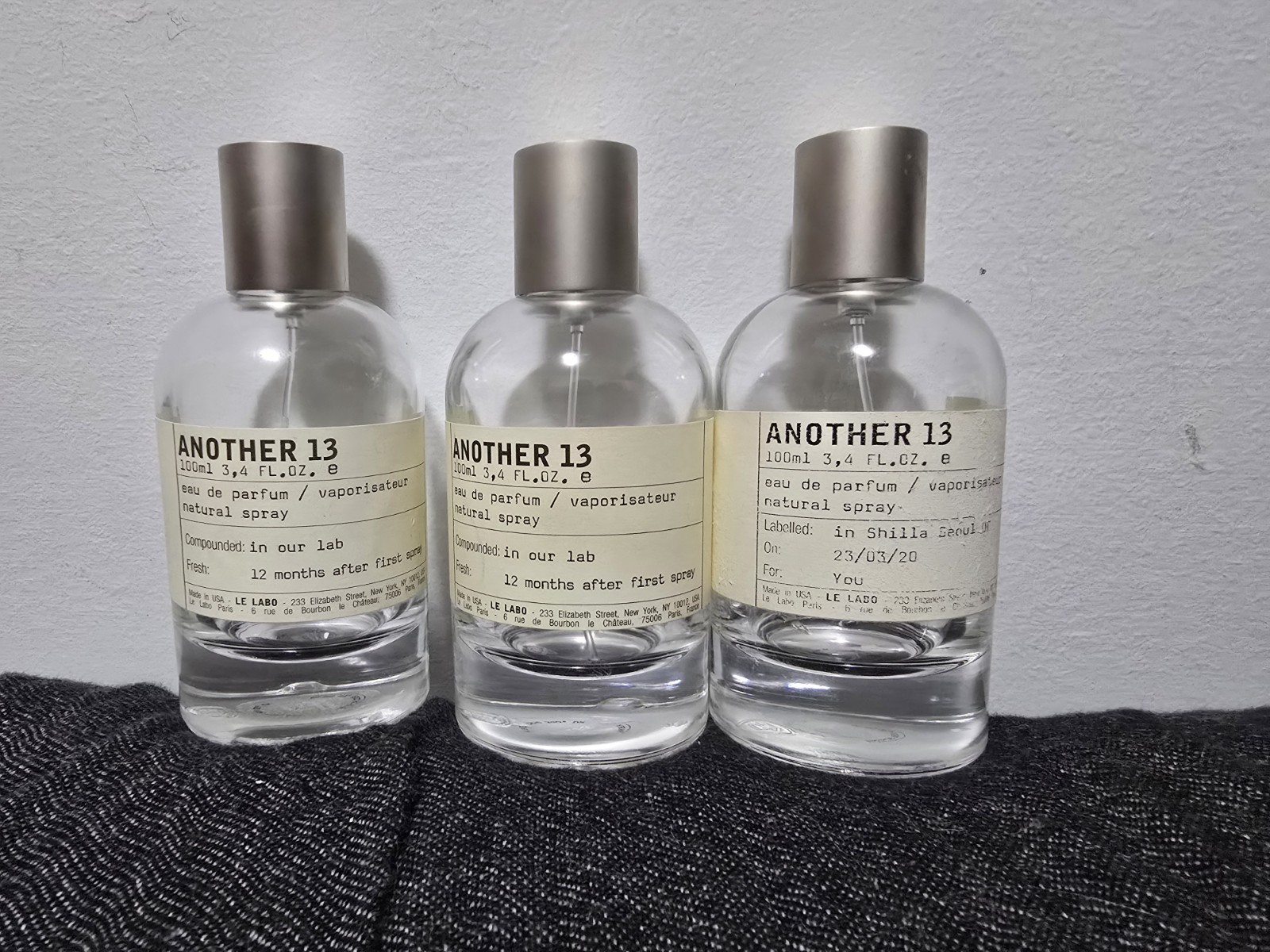 Le Labo Another 13 Empty Bottle 100ml Le Labo Another 13 Empty Bottle 100ml