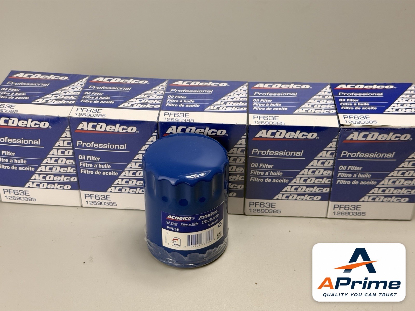 Engine Oil Filter AC Delco PF63E PF63F BULK 5 pcs. PER CASE OEM Engine Oil Filter AC Delco PF63E PF63F BULK 5 pcs. PER CASE OEM