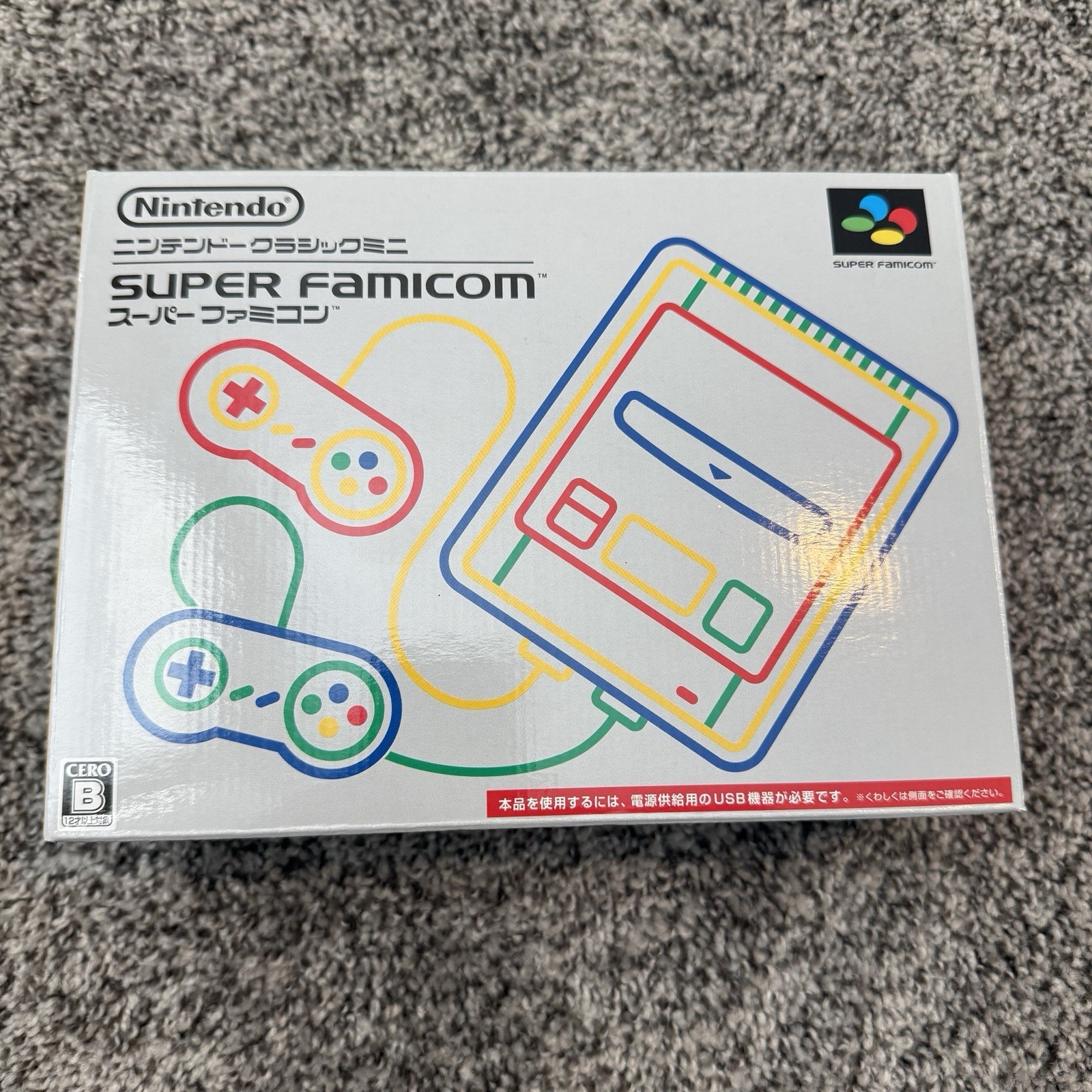 Nintendo Super Famicom Classic Mini Console Japanese SNES New for Collectors
