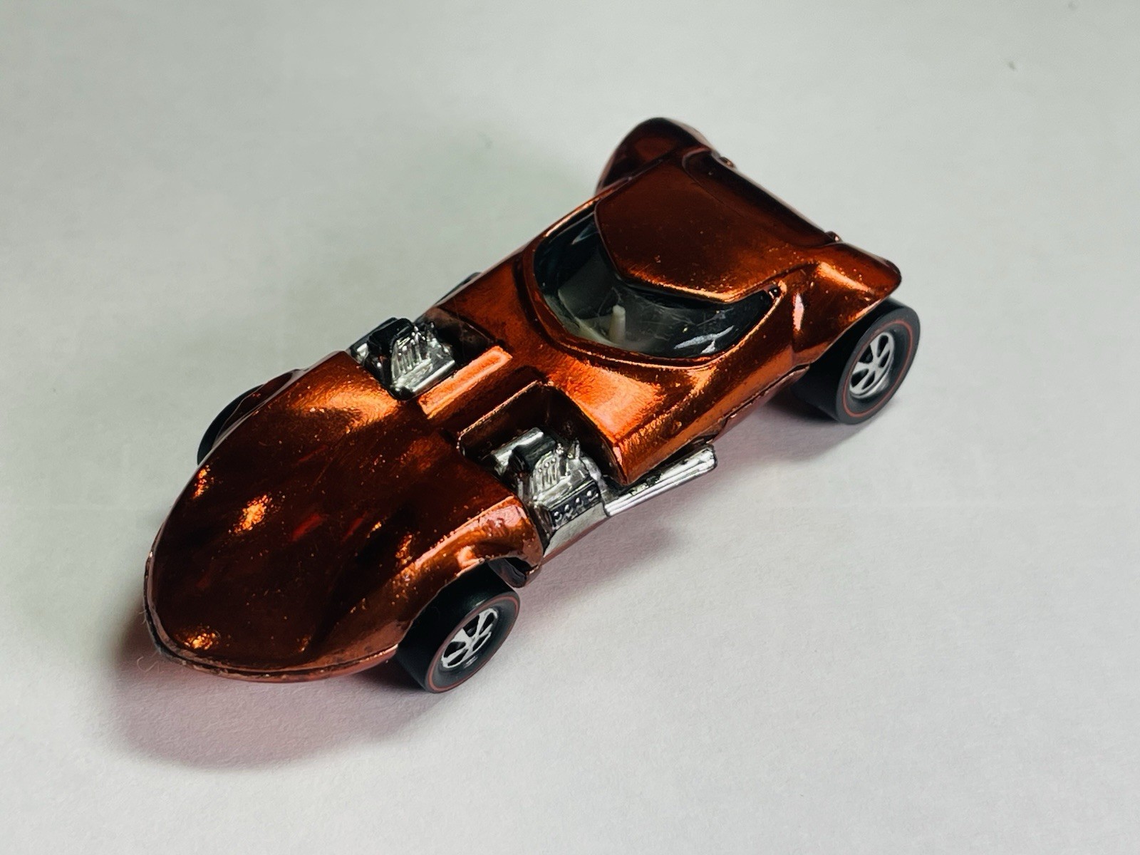Restored Hot Wheels Redline - 1969 - Twinmill - Orange