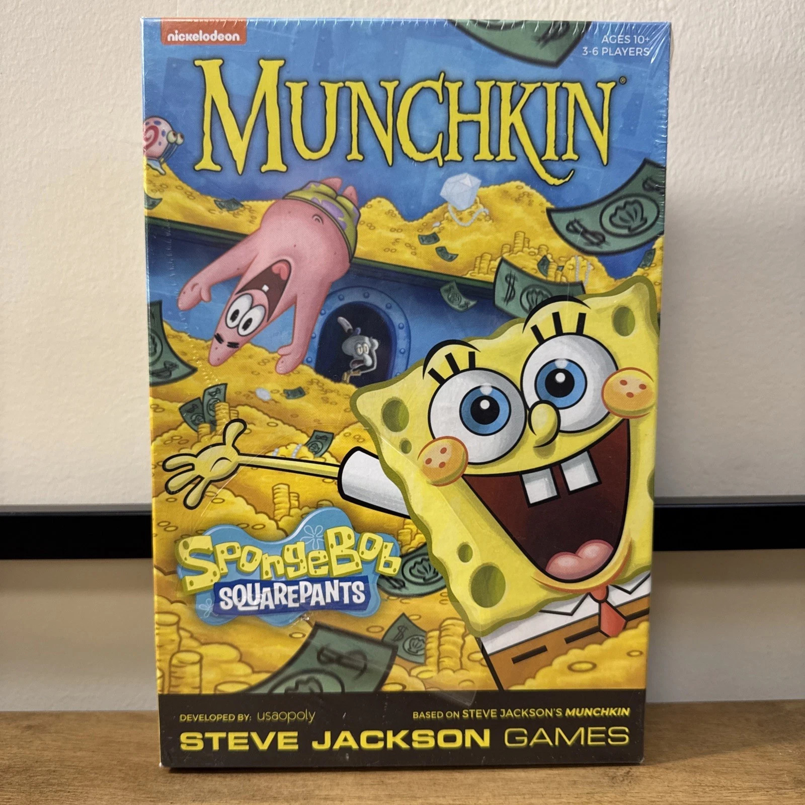 Steve Jackson - Munchkin SpongeBob SquarePants Card Game (2021) Please Read