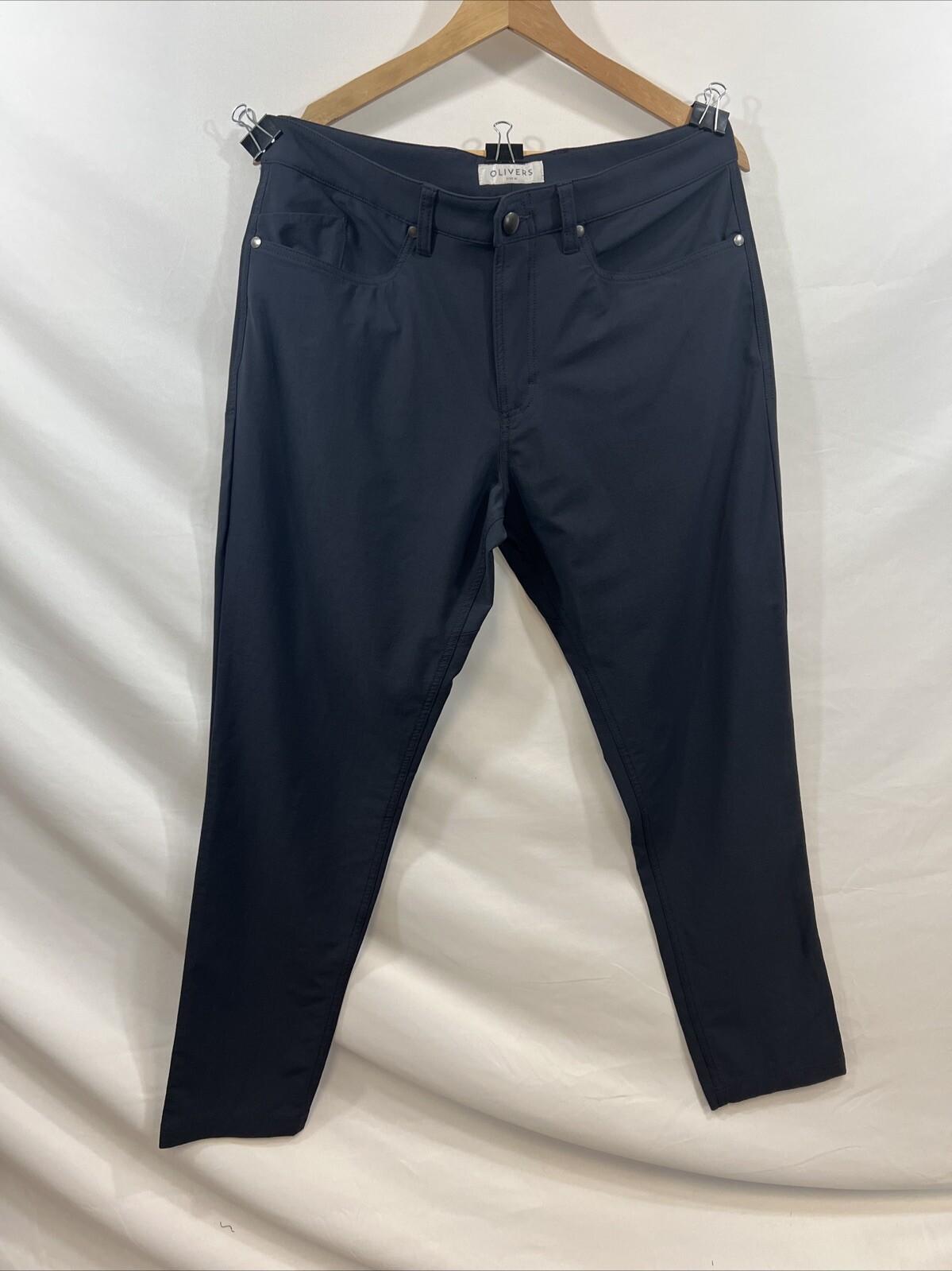 Oliver\'s Apparel Men\'s Passage Stretch Pant Org $148 NWOT DARK NAVY Many Sizes