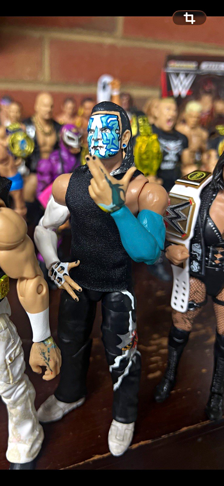 Mattel WWE elite Jeff Hardy custom AEW 