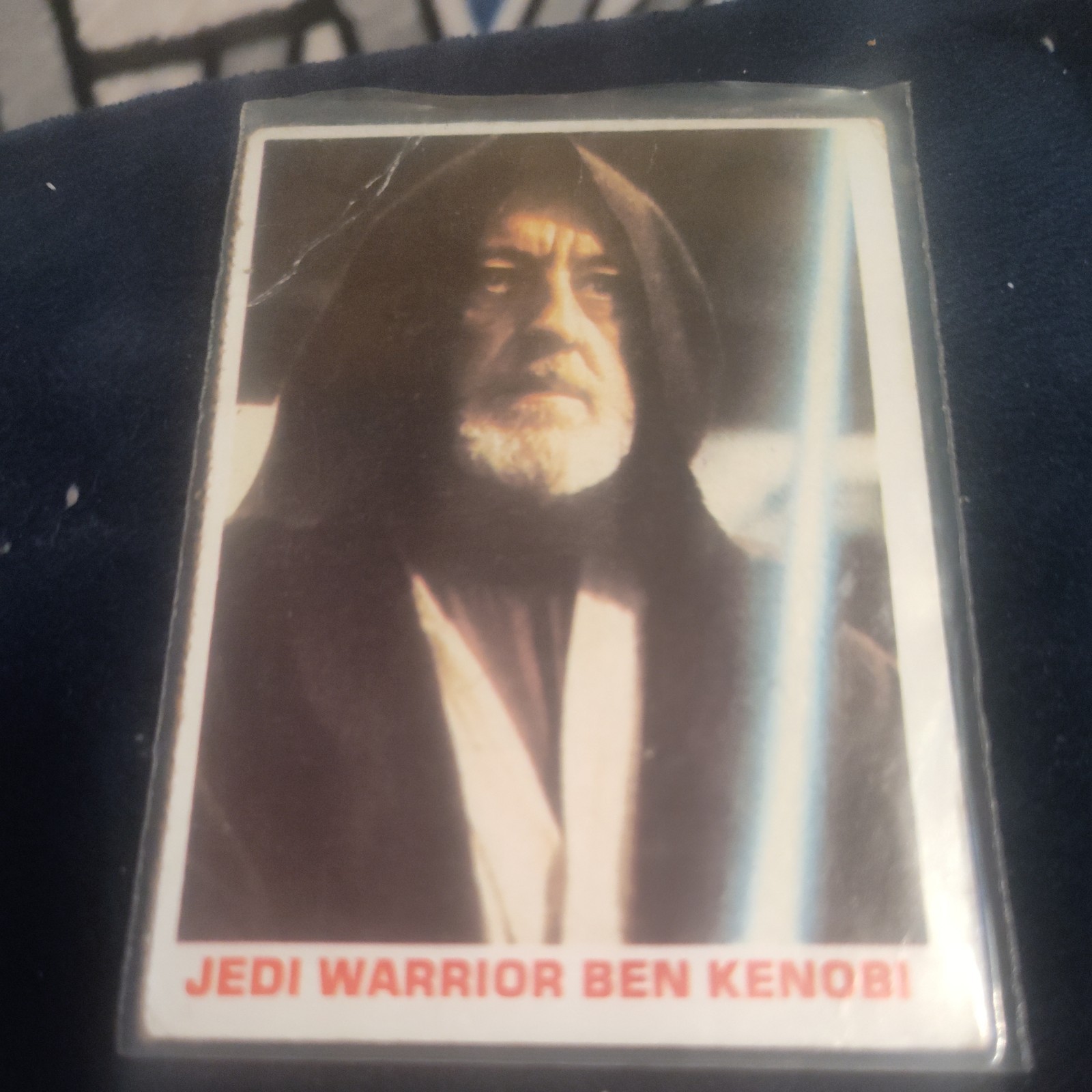 Vintage Star Wars💥JEDI WARRIOR BEN KENOBI💥Burger King Trading Card✅Fast Ship