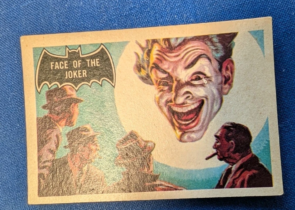 1966 A&BC Batman #9 Face Of The Joker RC Clean Eye Appeal UK 1966 A&BC Batman #9 Face Of The Joker RC Clean Eye Appeal UK