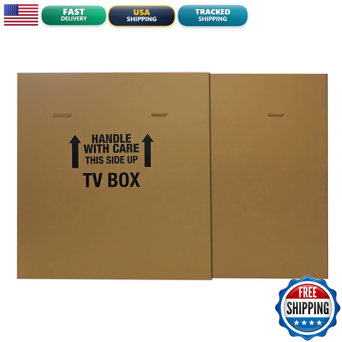 UOFFICE UTVBOX1PACK TV Box 1-Pack Flat Screen TV Moving Box Packing Storage UOFFICE UTVBOX1PACK TV Box 1-Pack Flat Screen TV Moving Box Packing Storage