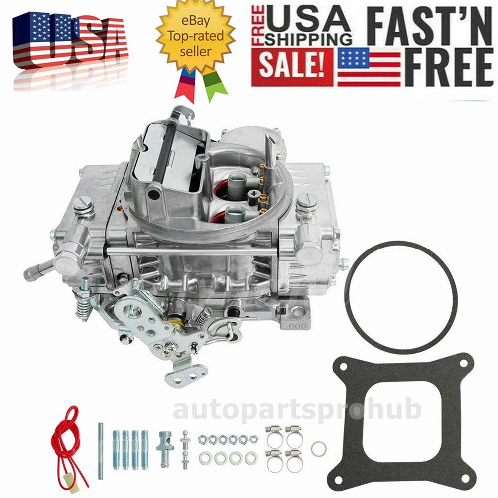 0-80457S For Holley 4160 Performance 600 CFM 4 Barrel Carburetor Street Warrior 0-80457S For Holley 4160 Performance 600 CFM 4 Barrel Carburetor Street Warrior
