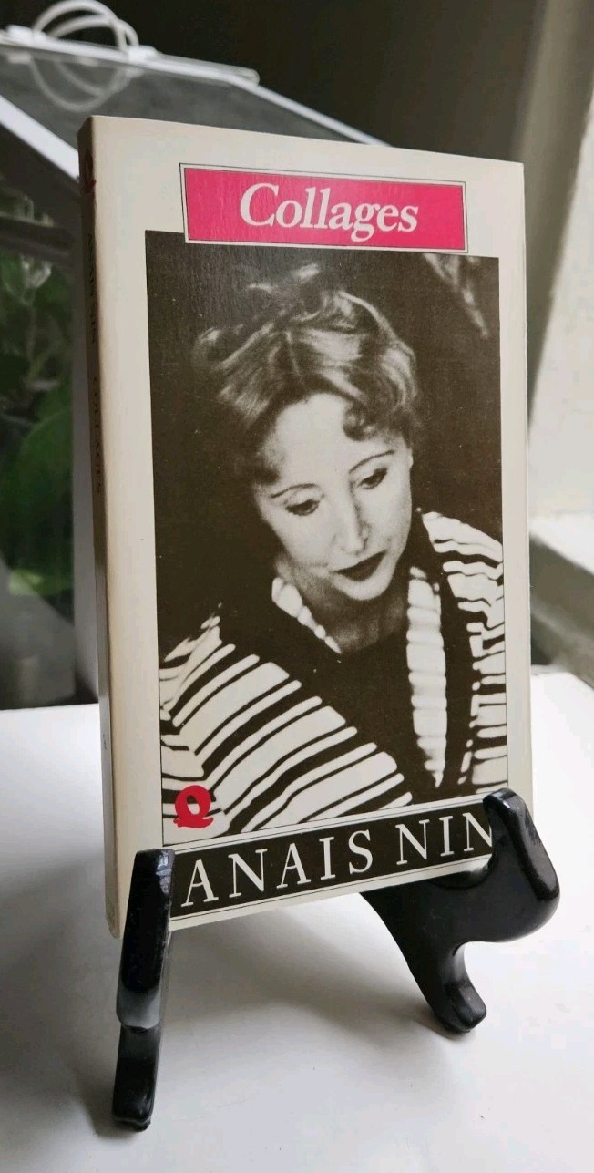 COLLAGES By Anais Nin A Quartet PB 1980 Vintage With Cool New Age Bookmark