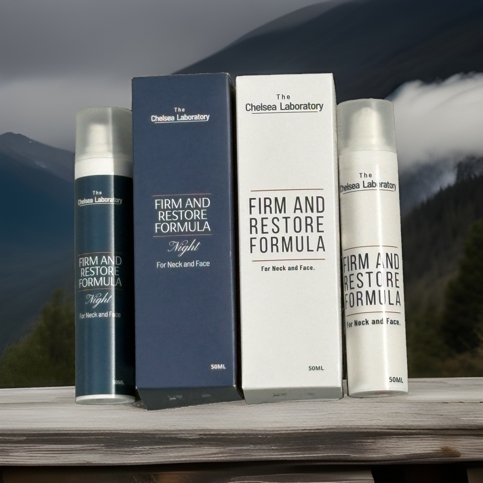 2Pk The Chelsea Laboratory Firm & Restore Formula Day And Night 50 ml Each