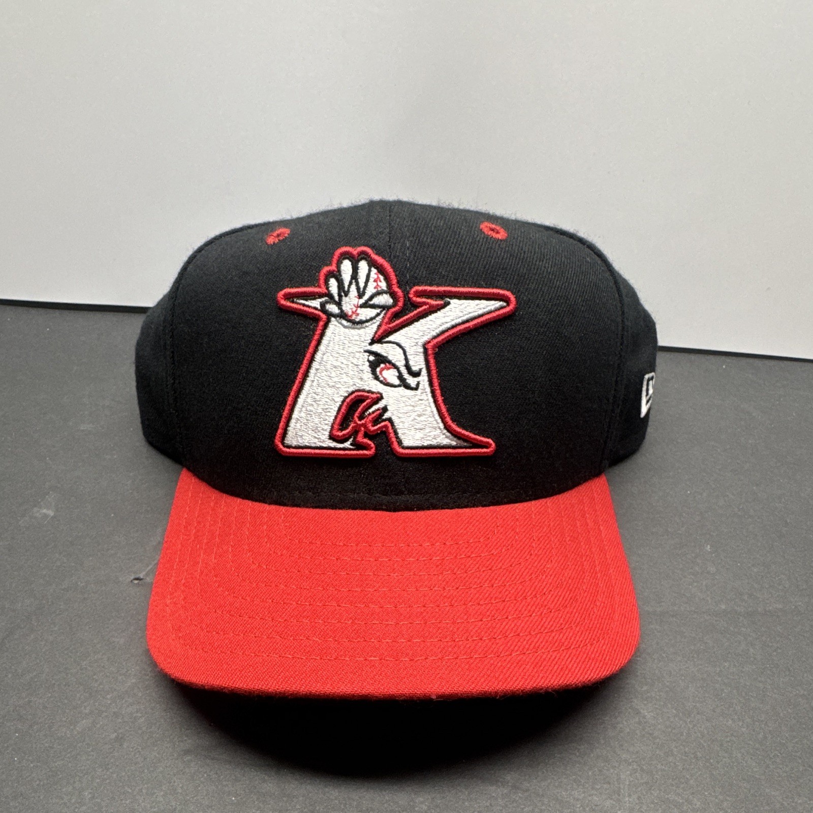 Vintage New Era Kannapolis Intimidators MiLB Snapback Hat Size M/L Made In USA