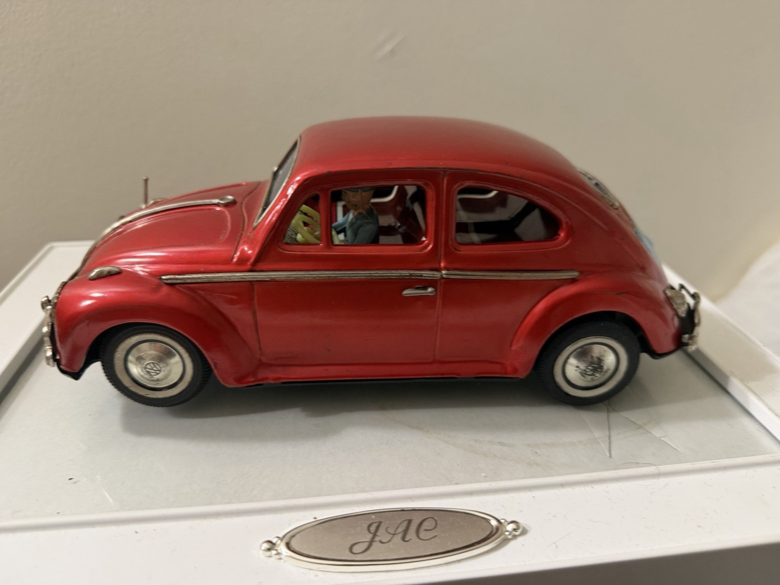 Vintage Tin Bandai Bump N Go Bug 60s Japan Vw Vintage Tin Bandai Bump N Go Bug 60s Japan Vw