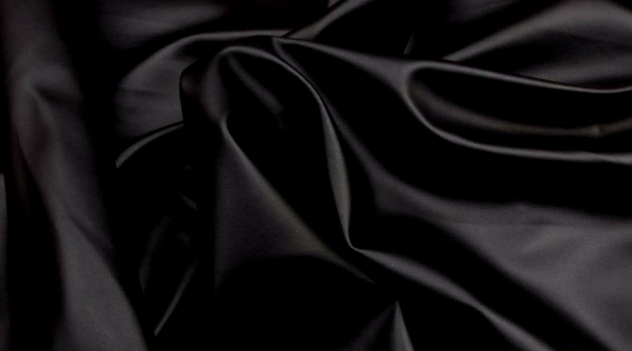 Vinyl PVC Leather Black Soft Skin Clothing / Upholstery Car Fabric BTY 55\