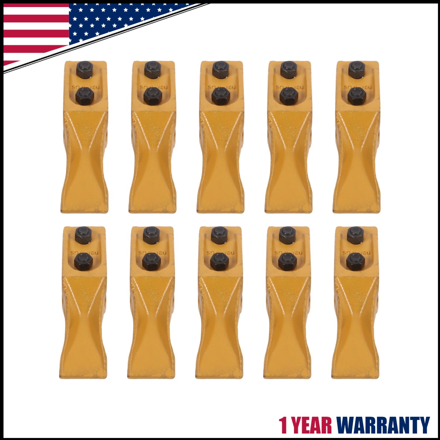 6684447 For Bobcat Skid Steer Bucket Unitooth Trenching Bucket Teeth Hardware 10 6684447 For Bobcat Skid Steer Bucket Unitooth Trenching Bucket Teeth Hardware 10