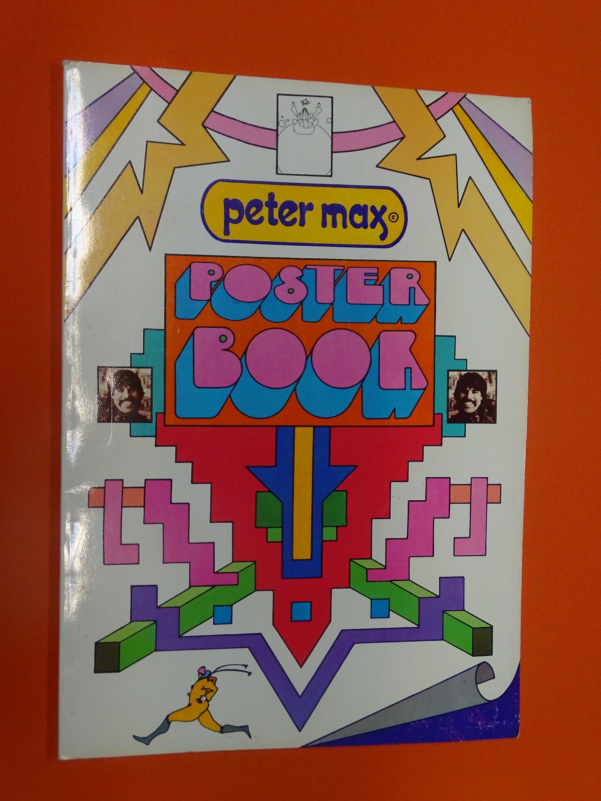 Vintage Peter Max Poster Book, 1970 Vintage Peter Max Poster Book, 1970