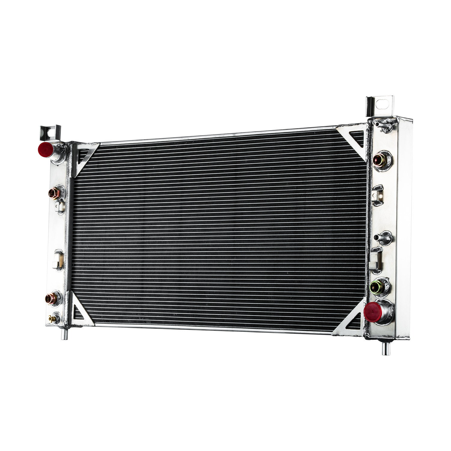 TSM 3Row Radiator FOR 2001-2002 Chevy Silverado GMC Sierra 2500 3500 8.1L