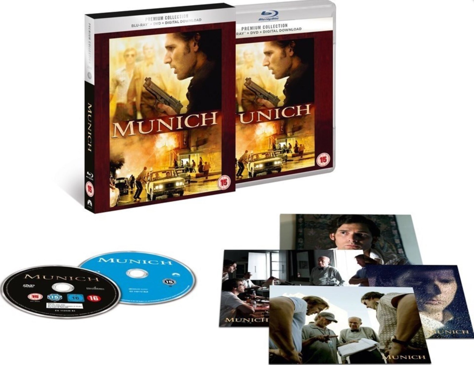 MUNICH (2005) Blu-Ray BRAND NEW with artcards (USA Compatible)