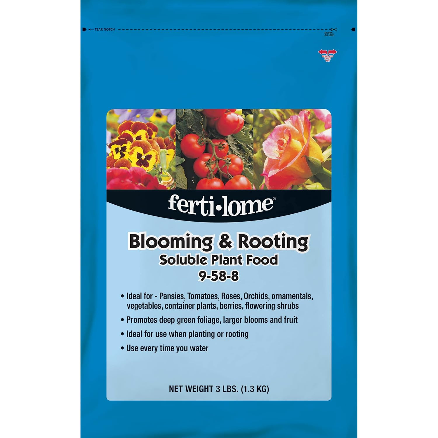 Fertilome 3 Lb Dry Soluble Bloom and Root Food