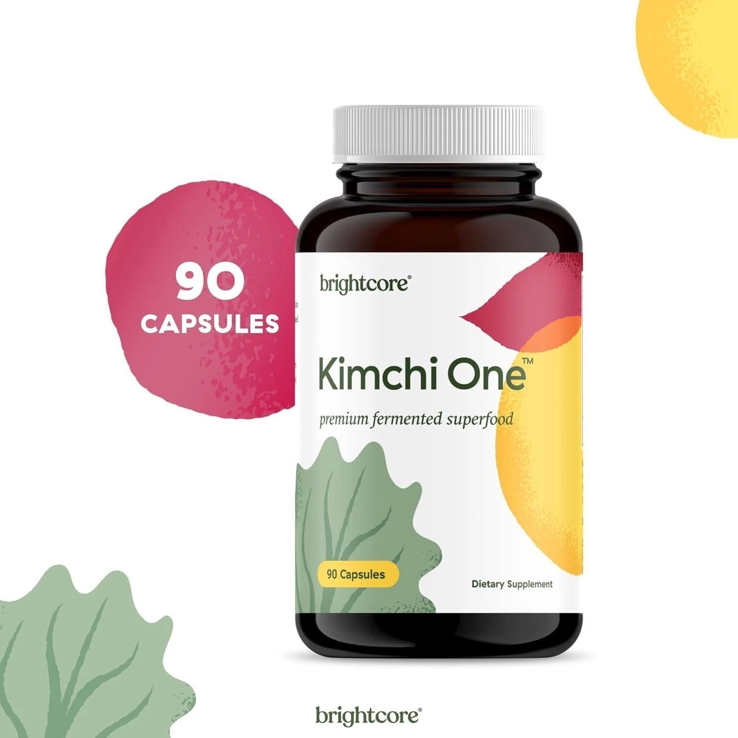 US Brightcore Nutrition Kimchi One Kimchi Powder Softgelsules Probiotics Enzymes US Brightcore Nutrition Kimchi One Kimchi Powder Softgelsules Probiotics Enzymes