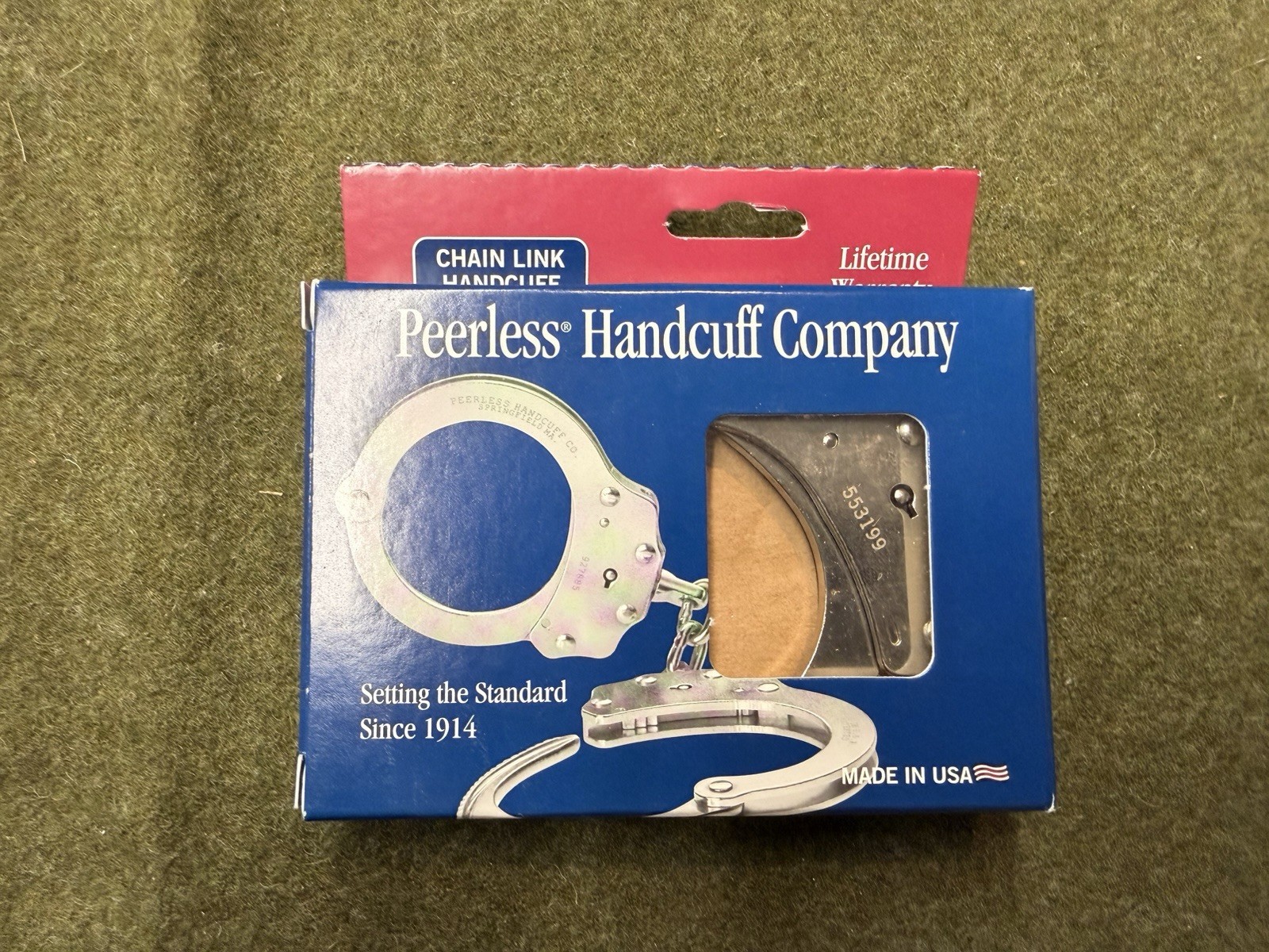 Brand New peerless Chain Handcuffs For Police, Security And Public Safety Brand New peerless Chain Handcuffs For Police, Security And Public Safety