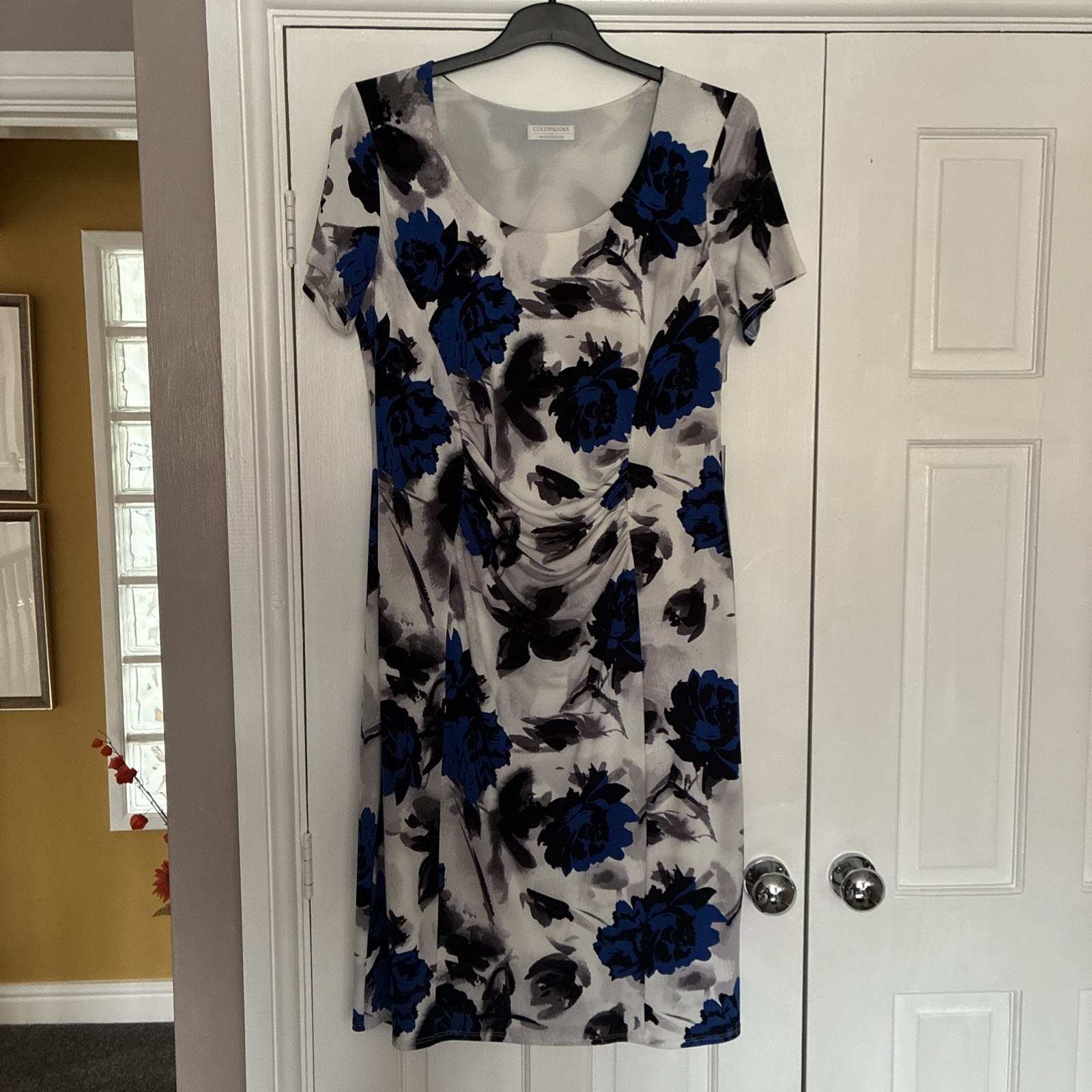 Colebrooke by Windsmoor Ladies Floral Lined Sleeveless Dress Size 14 Ex Cond Colebrooke by Windsmoor Ladies Floral Lined Sleeveless Dress Size 14 Ex Cond