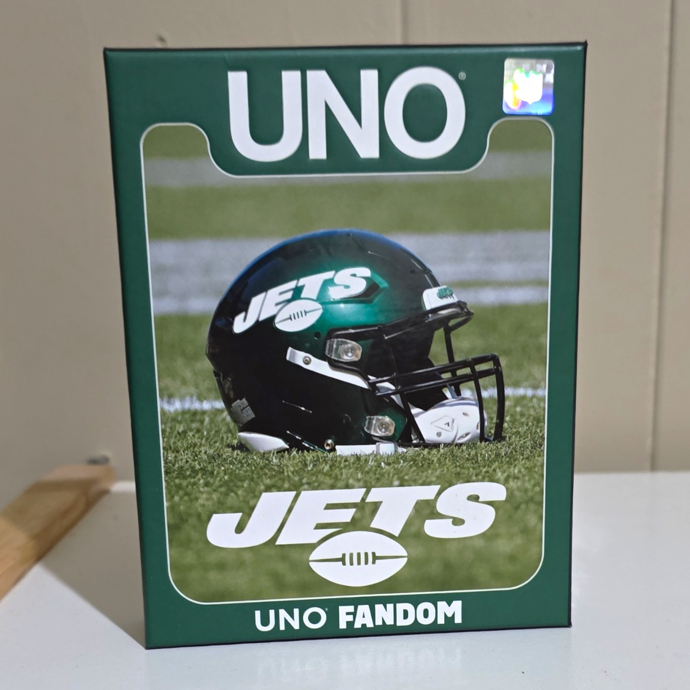 Mattel UNO Fandom New York Jets NFL Card Game Complete 2-10 Players 2024 Mattel UNO Fandom New York Jets NFL Card Game Complete 2-10 Players 2024