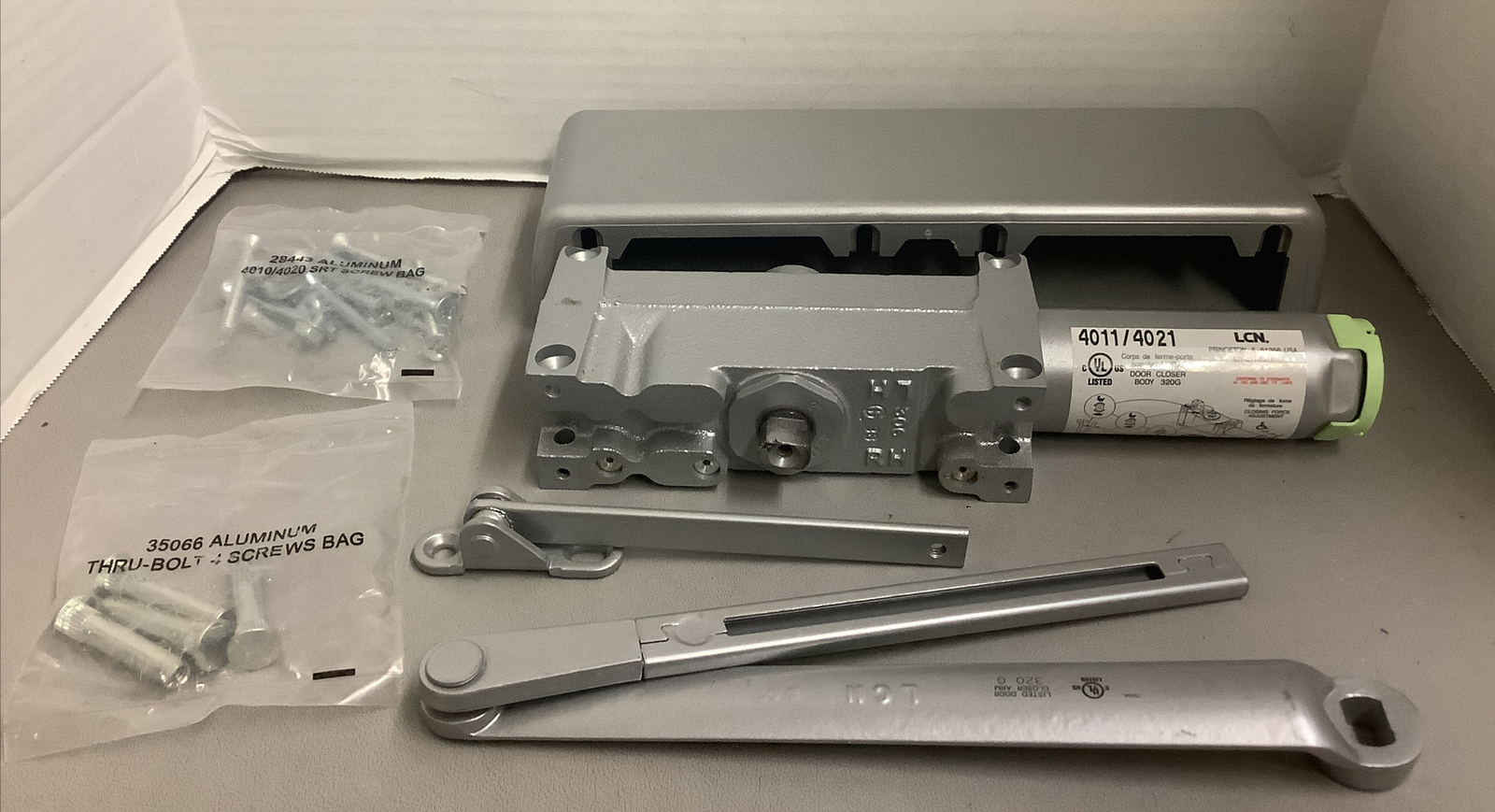 LCN 4010/4021 Series Right Handed Surface Mount Hydraulic - Silver (R23) LCN 4010/4021 Series Right Handed Surface Mount Hydraulic - Silver (R23)