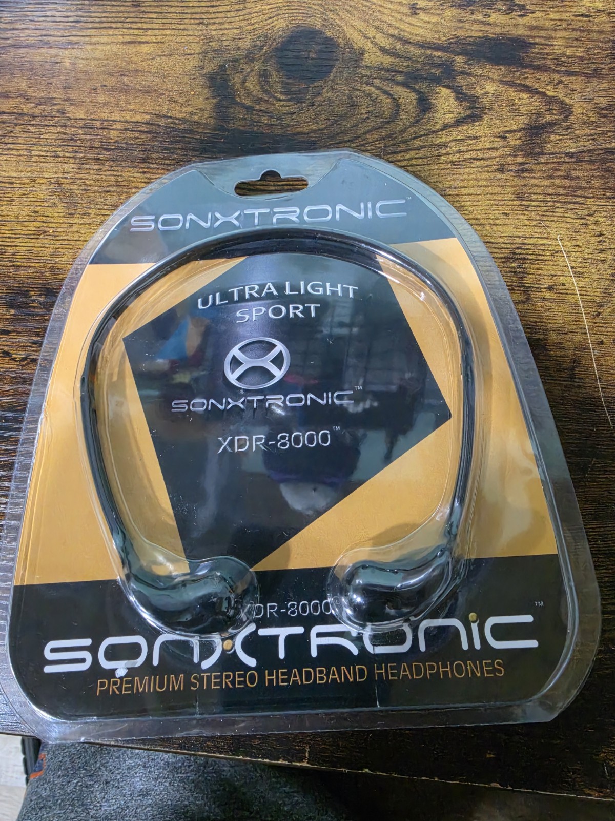 Sonxtronic XDR-8000 Vertical In Ear Ultralight Sport Running BLACK - BRAND NEW