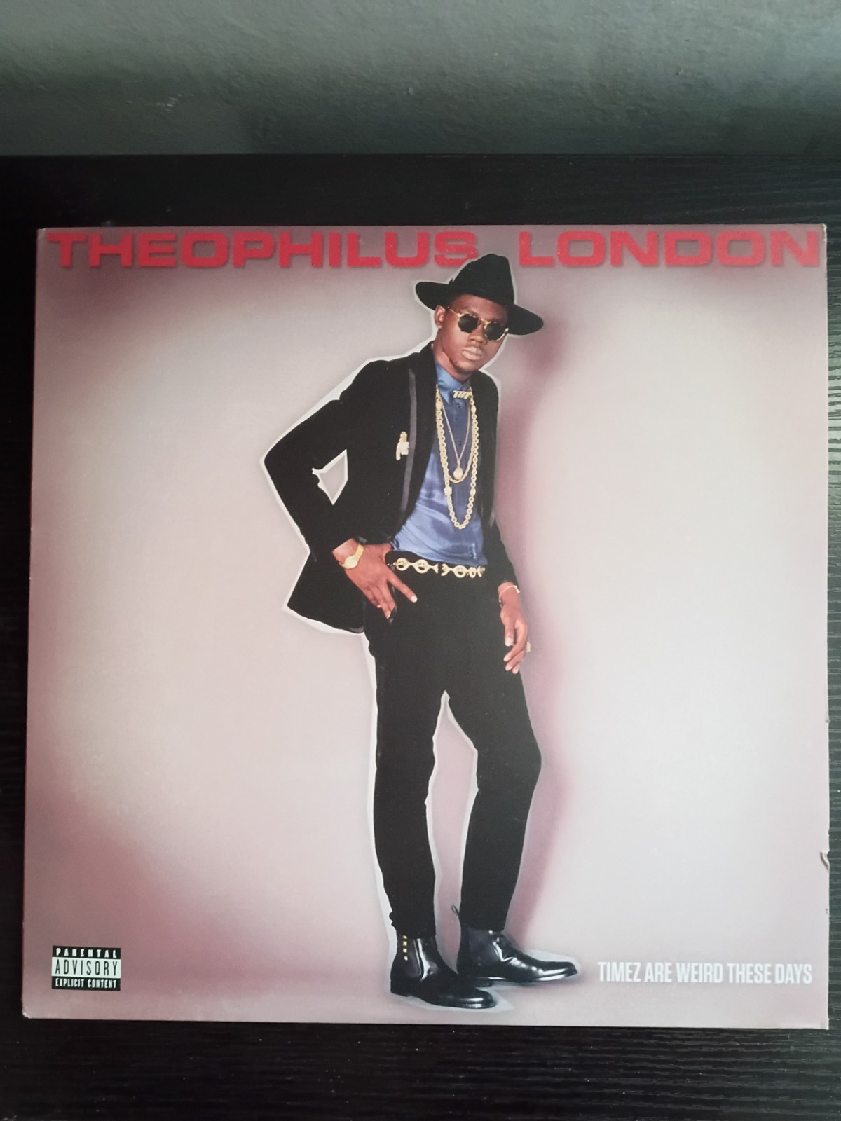 THEOPHILUS LONDON Timez Are Weird These Days Vinyl Record  Rare vinyl OOP