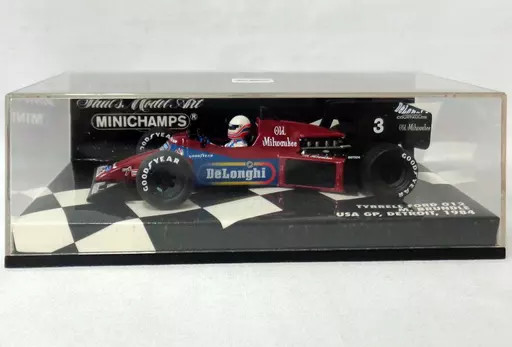 1/43 Tyrrell Ford 012 Detroit 1984 Old Milwaukee Diecast Model