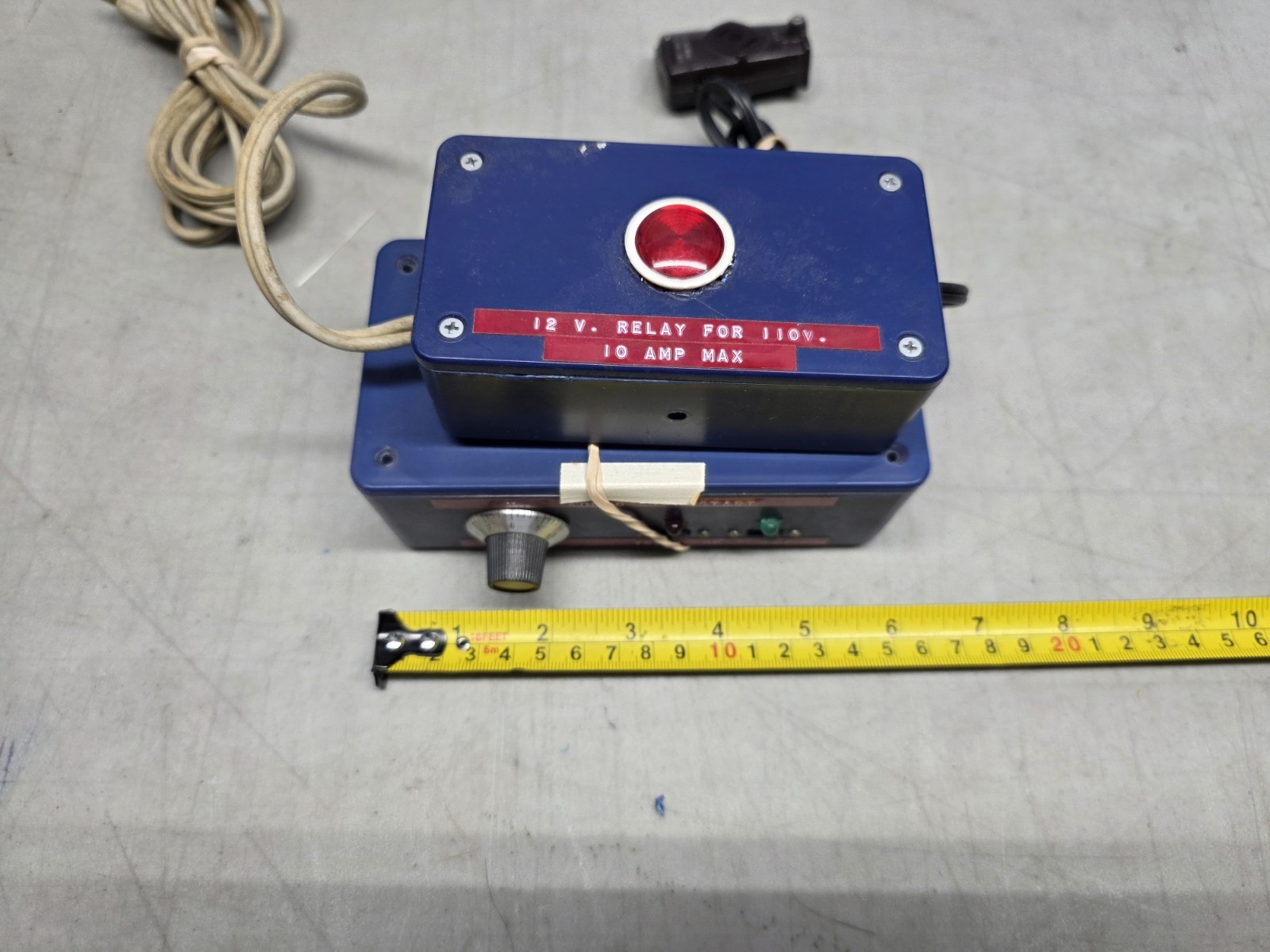 🔥 Vtg 1985 Audio Video Sync Starter Home Brew & 12 V To 100 Volt Relay 
