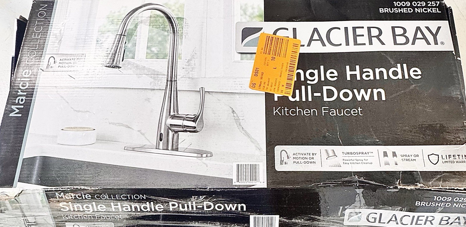 Glacier Bay Marcie Single-Handle Touchless Kitchen Faucet (Stainless) NEW