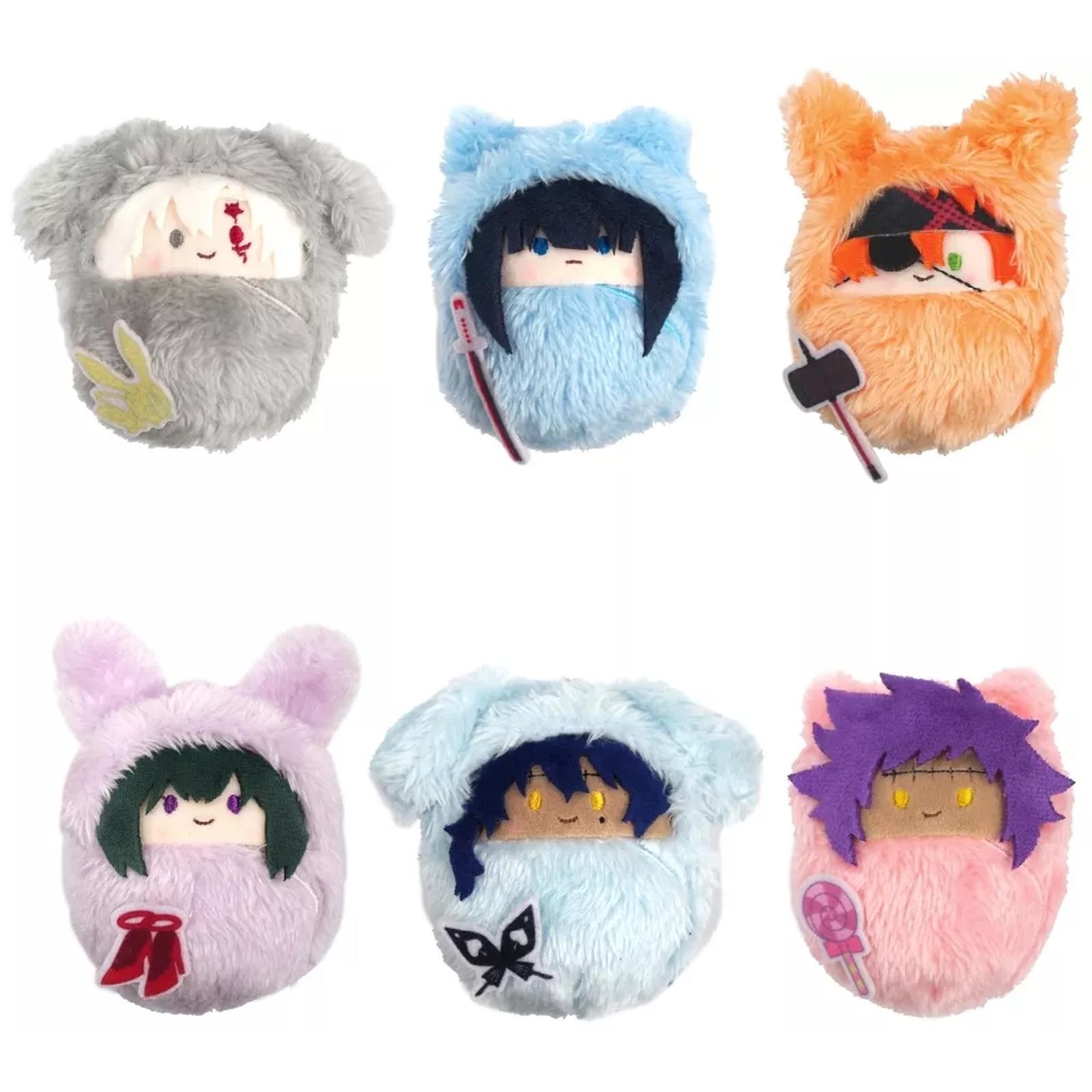 All 6 types set D.Gray-man Kurumitapi Plush 8cm