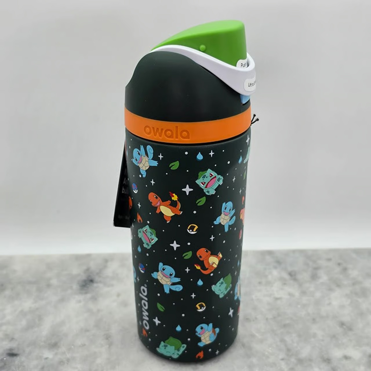 Pokemon x Owala FreeSip Water Bottle 16 Oz Kanto Region First Partners NEW