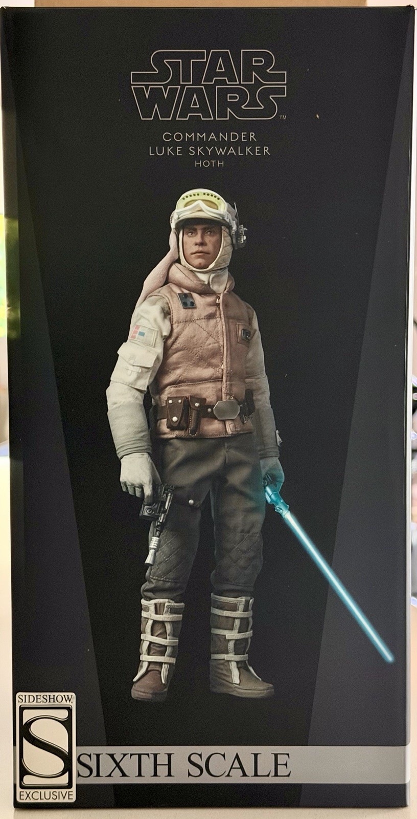1/6 Scale STAR WARS - Commander Luke Skywalker Hoth - Exclusive- RARE
