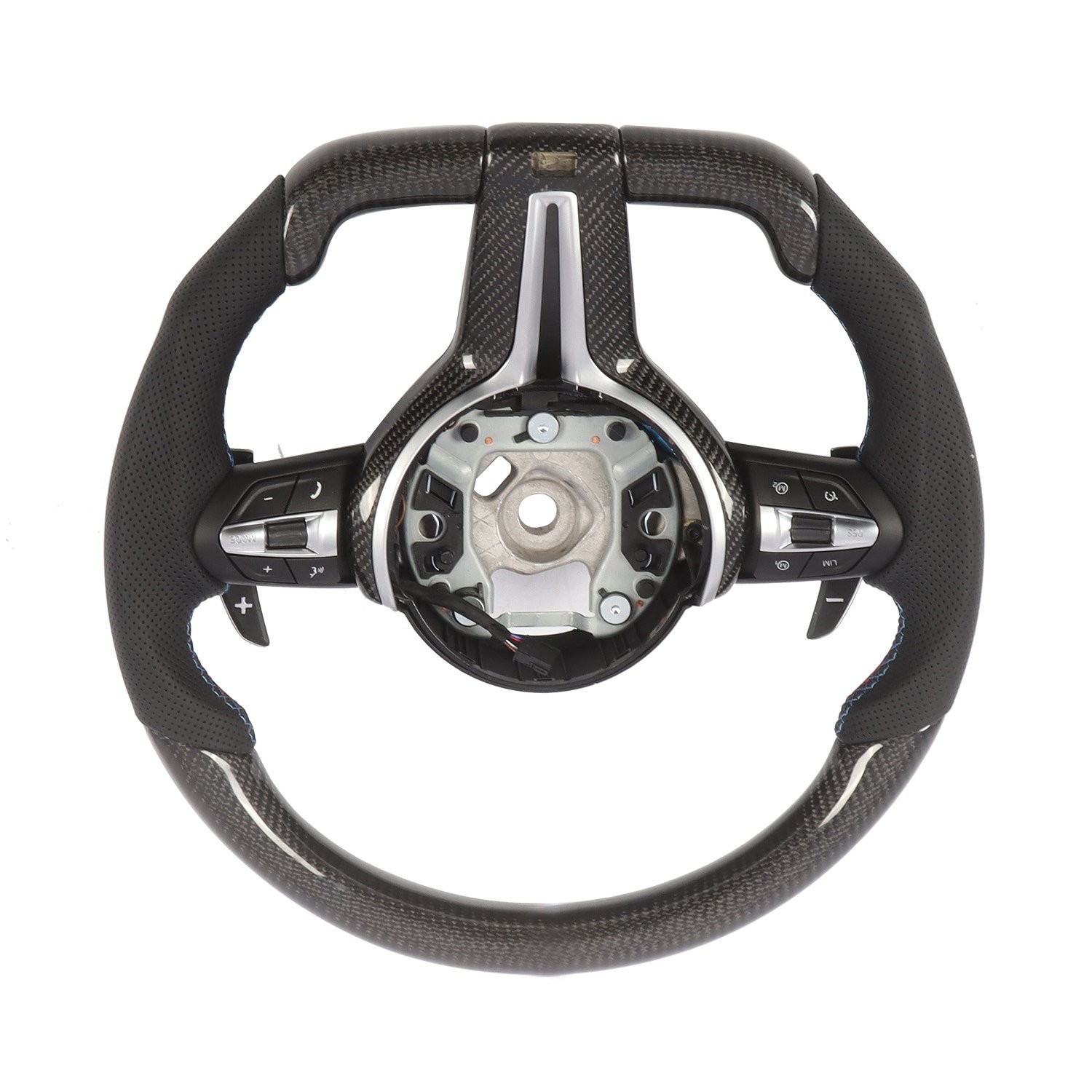 For BMW F30 F32 F20 F87 F80 F82 F21 F22 M2 M3 M4 Carbon Fiber Steering Wheel NEW