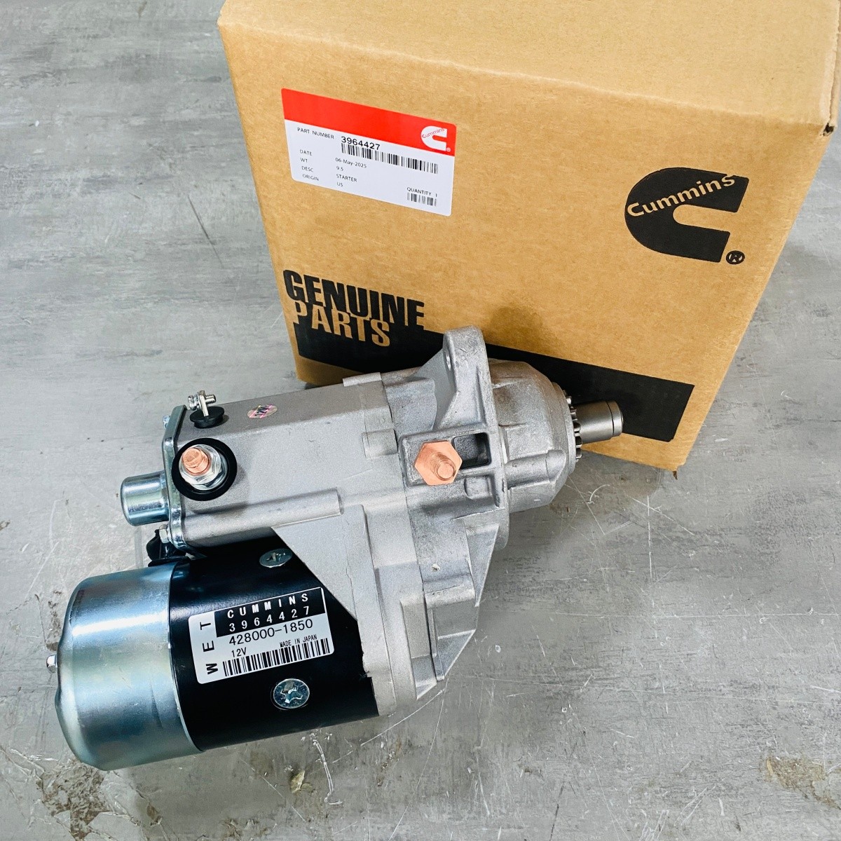 Starter 12V 13Teeth 428080-1850 For Cummins 6B 3964428 428000-1850 428080-185