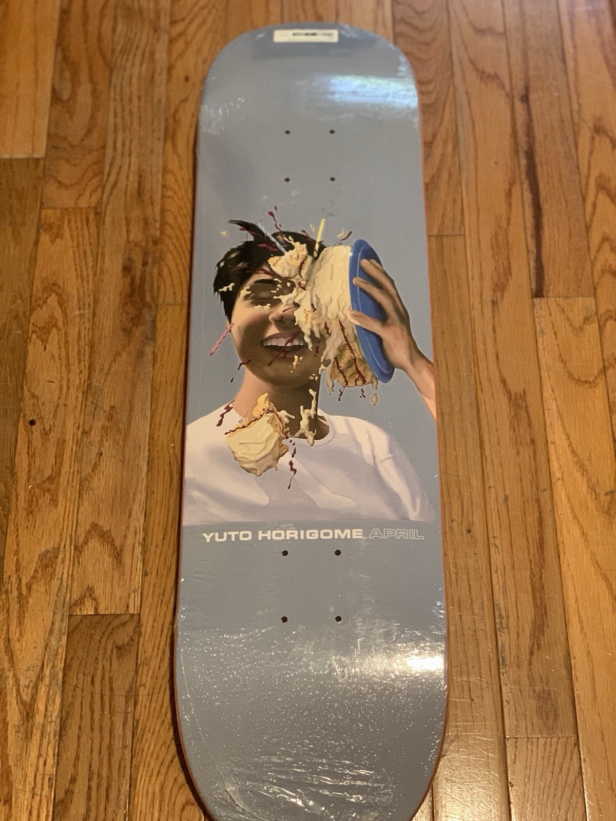 April Skateboards Yuto Horigome Cake Deck 8.25 In Wrap OG First Pro Model April Skateboards Yuto Horigome Cake Deck 8.25 In Wrap OG First Pro Model