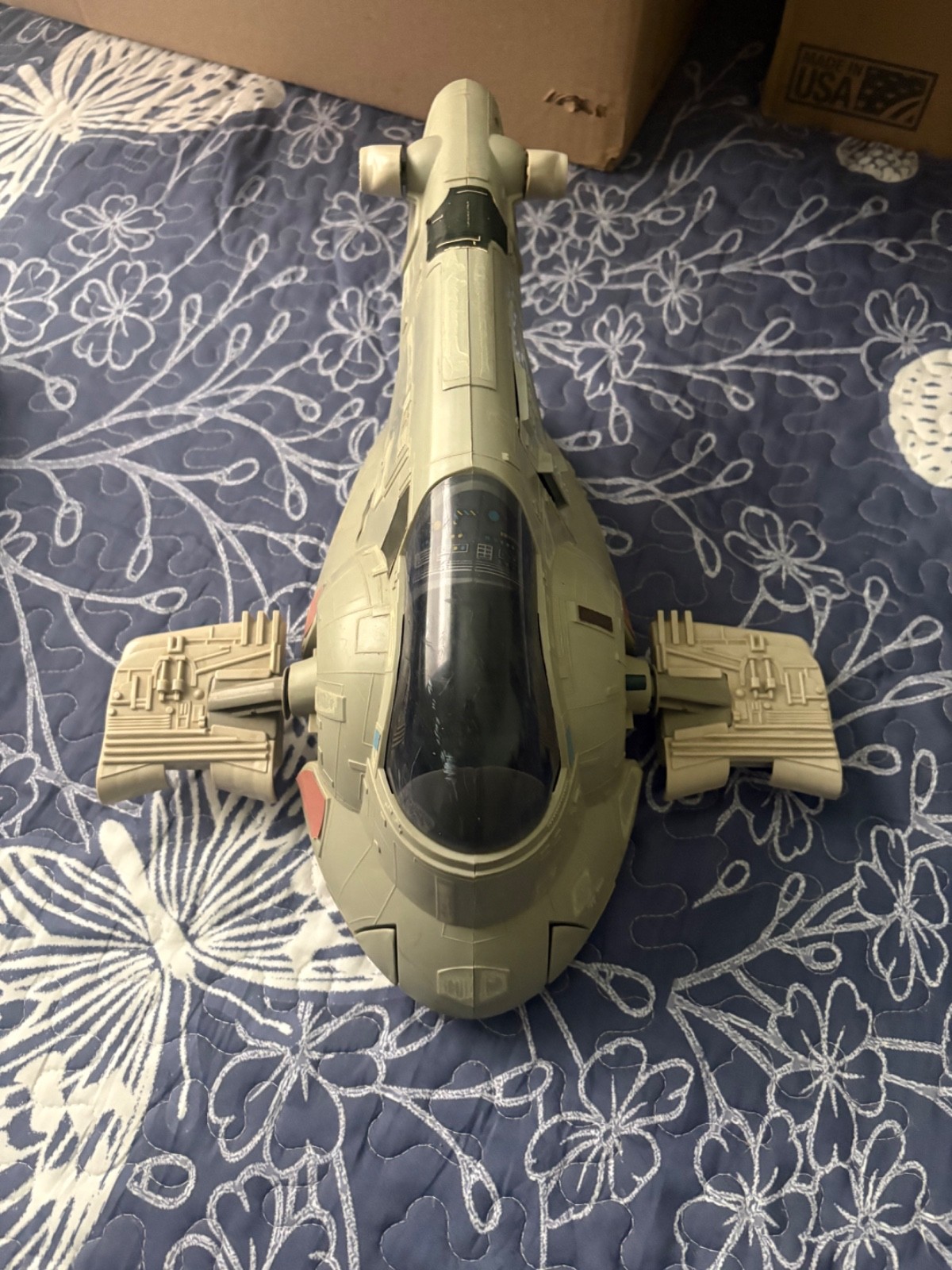 Vintage Star Wars 1981 Kenner Slave1 Bobba Fetts Ship Has Everything But Hans Vintage Star Wars 1981 Kenner Slave1 Bobba Fetts Ship Has Everything But Hans