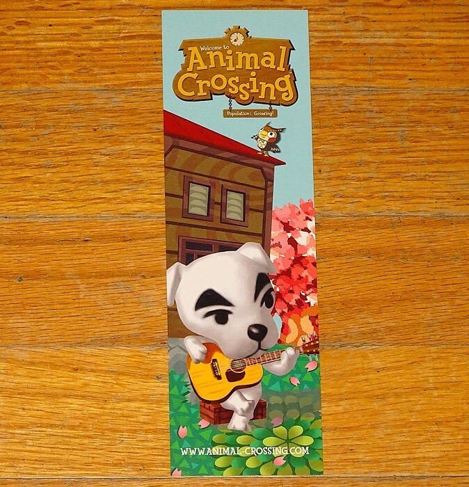 Vtg 2002 Nintendo Gamecube ANIMAL CROSSING Ad~Promo BOOKMARK~TOTAKEKE~KK SLIDER
